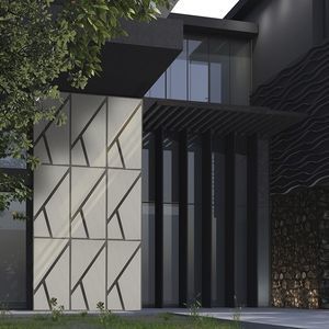 exterior fitting panel