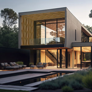 exterior fitting panel
