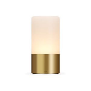 table lamp / contemporary / brass / chromed metal