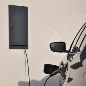 electric car charging station