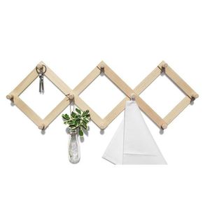 wall-mounted coat rack