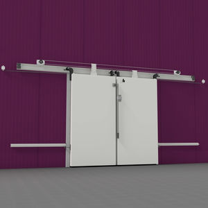 double-leaf industrial doors
