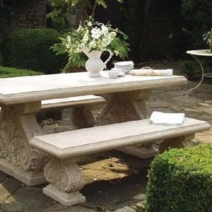 contemporary garden bench