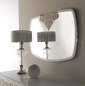 wall-mounted mirror
