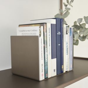 anodized aluminum bookend