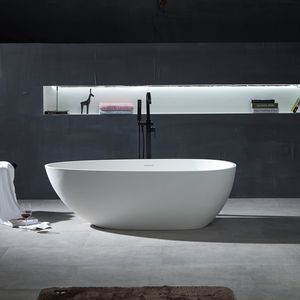 oval bathtub