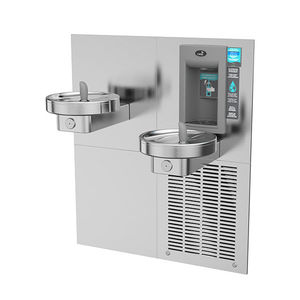 drinking fountain with electronic control