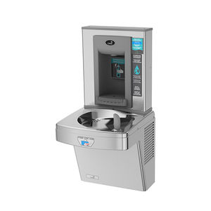 drinking fountain with electronic control