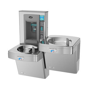 drinking fountain with electronic control