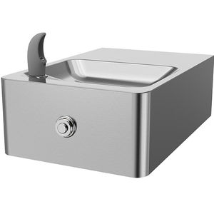 wall-mounted drinking fountain