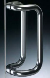 glass door pull handle