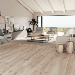 solid parquet floor