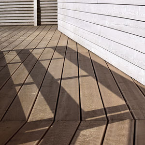 solid wood deck boards