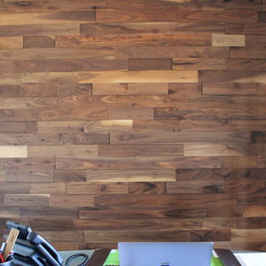 walnut wallcovering