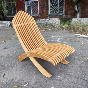plywood deck chair
