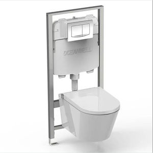 high-density polyethylene (HDPE) toilet tank