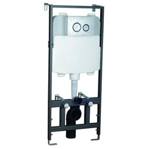 installation unit with toilet tank
