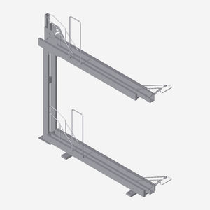 galvanized steel bike rack