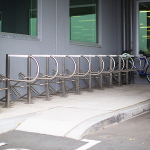 floor-mounted bike rack 1