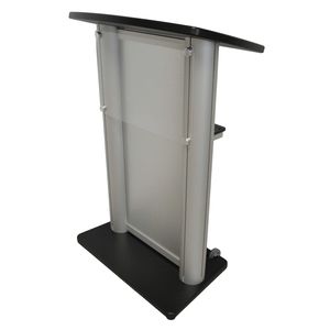 Conference lectern - 1ALH2W - Podium pros - stand-up / on casters ...