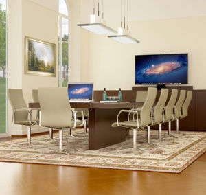 contemporary boardroom table