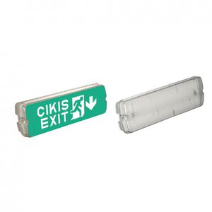 wall-mounted emergency light