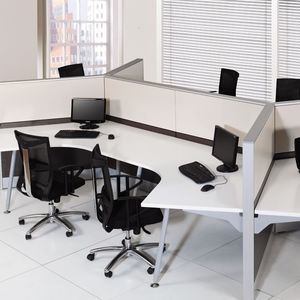 desk mounted office divider