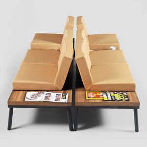 painted metal beam chairs