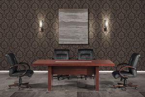 contemporary boardroom table