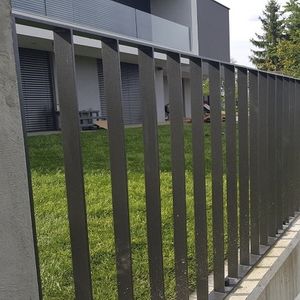 fence with bars