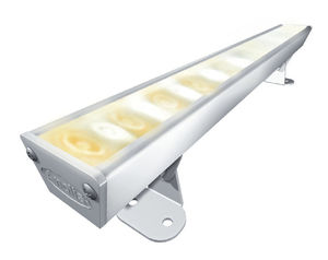 surface-mounted light fixture / LED / linear / aluminum