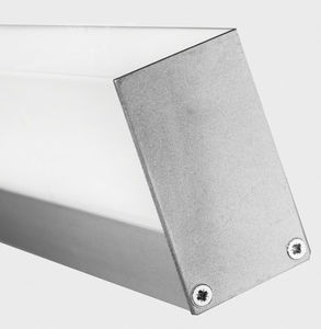 hanging light fixture / LED / linear / aluminum