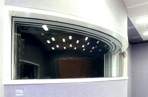 double-glazed glass panel