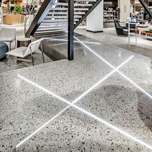 floor-mounted lighting profile
