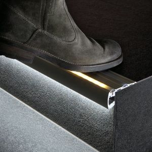anodized aluminum stair nosing