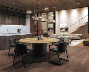 contemporary dining table