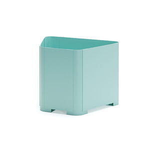 powder-coated steel planter