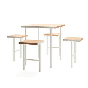 contemporary table and chair set