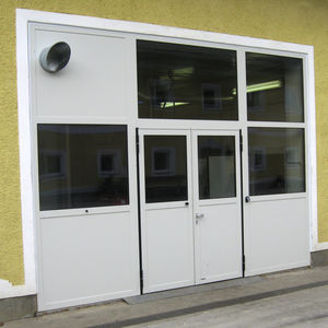 swing industrial doors