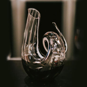 blown glass decanter