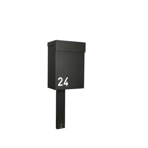 parcel box with post