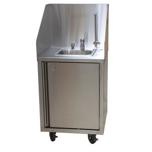 stainless steel kitchen sink cabinet