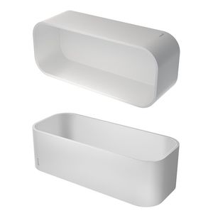 wall-mounted shelves