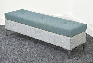 contemporary upholstered bench