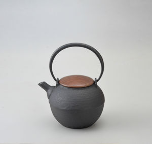 wood teapot