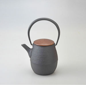 wood teapot