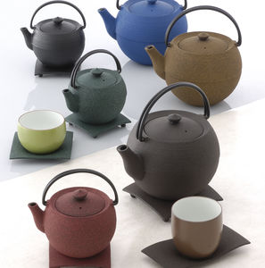 cast iron teapot