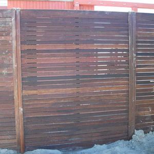 louvered fence