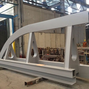 metallic structure for industrial applications