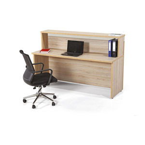 melamine reception desk